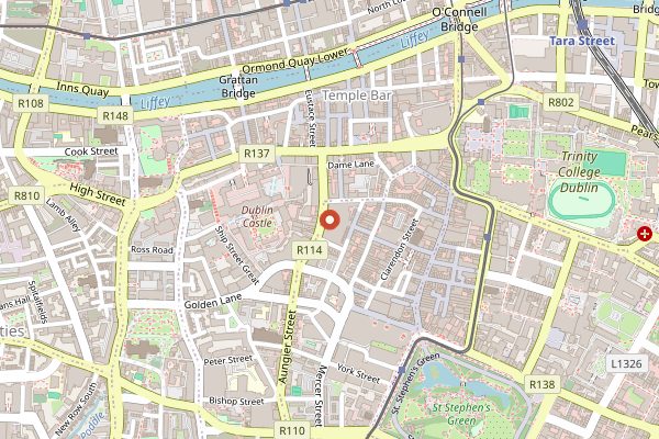 Map showing Honest to Goodness in Dublin