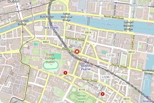 Map showing Cloud Picker Coffee in Dublin