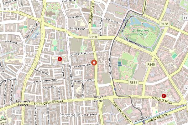 Map showing Devitt's in Dublin