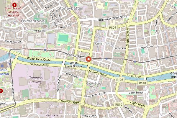 Map showing Fidelity Bar & Studio in Dublin