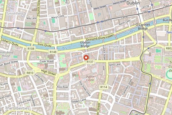 Map showing Street 66 in Dublin