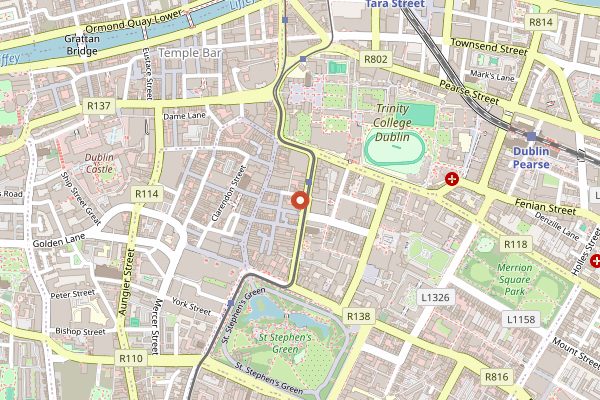 Map showing Featherblade in Dublin