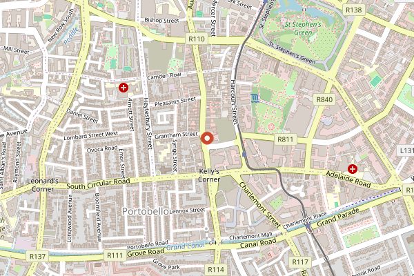 Map showing Pickle in Dublin