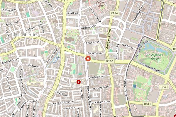 Map showing Dash Burger in Dublin