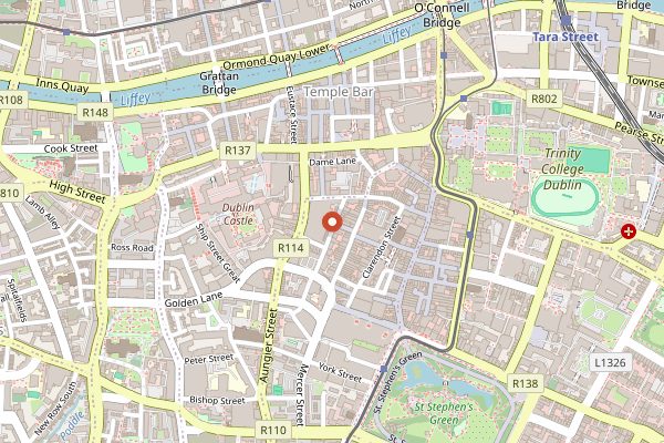 Map showing Loose Canon in Dublin
