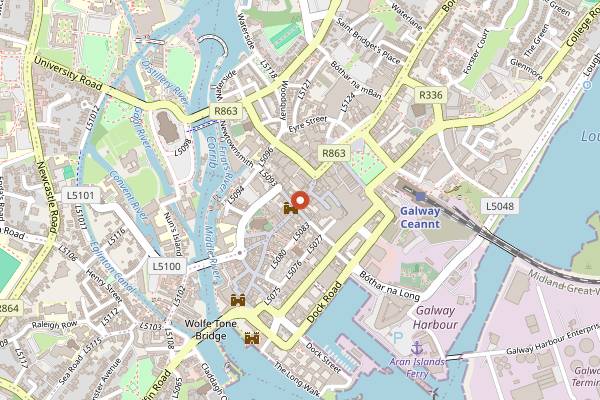 Map showing Espresso 44 in Galway