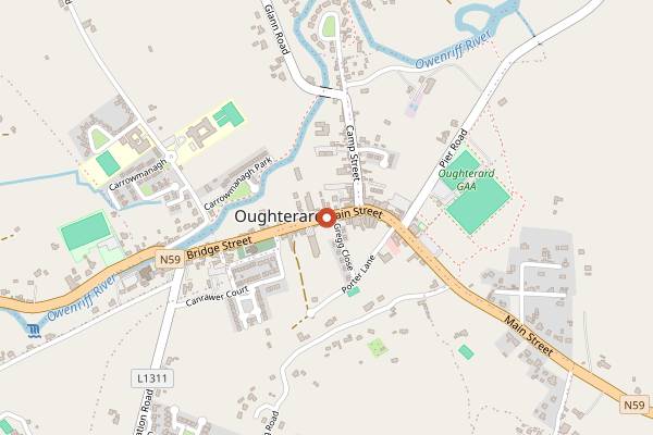 Map showing Calendar Coffee in Galway