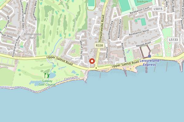 Map showing Burren Slow Food Festival in Galway