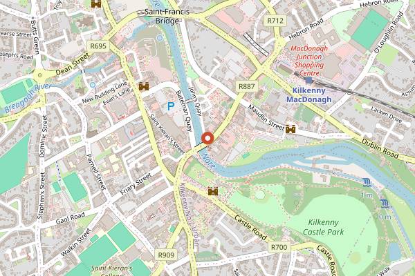 Map showing Matt The Millers in Kilkenny