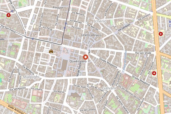 Map showing Atti in Bologna