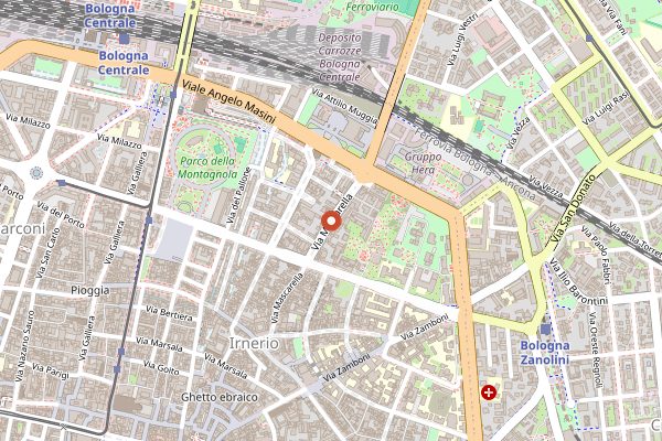 Map showing Le Sorelle in Bologna