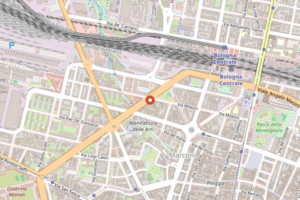 Map showing Eh Ban Ban in Bologna
