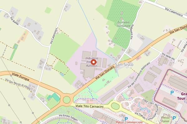 Map showing Genki Sushi in Bologna
