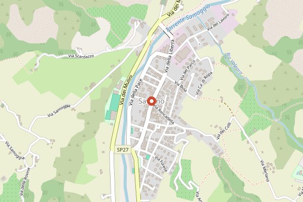 Map showing Tartufesta in Bologna