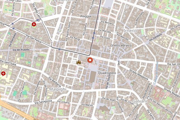 Map showing Devour Bologna in Bologna