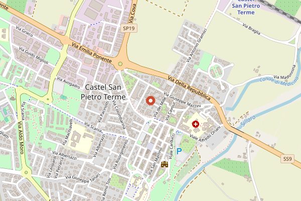 Map showing Moonbow in Bologna