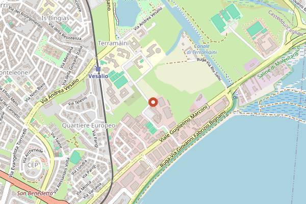 Map showing Il Birrificio di Cagliari in Cagliari