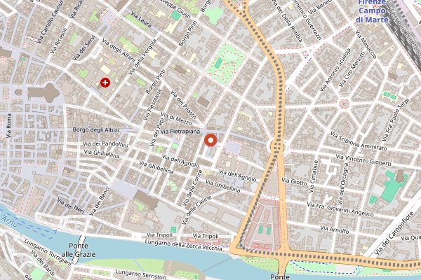 Map showing Gilda Bistrot in Florence