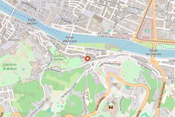 Map showing Zeb in Florence