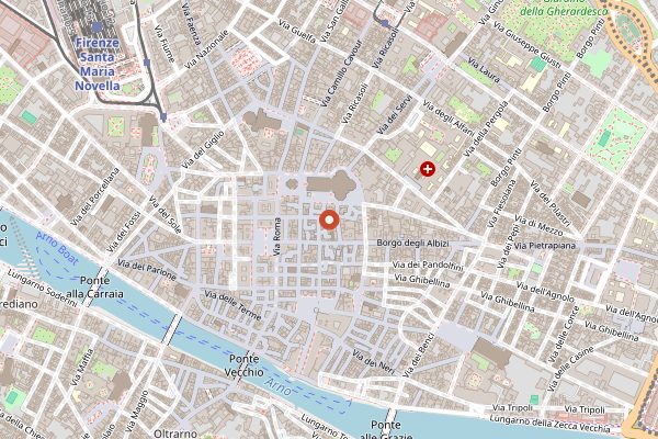 Map showing Coquinarius in Florence