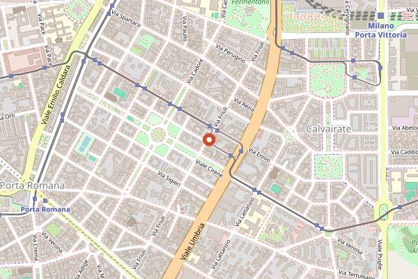 Map showing LambicZoon in Milan