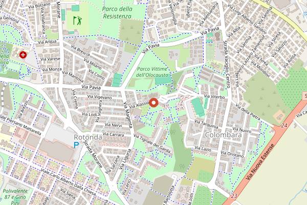 Map showing Forno Ferrari in Modena