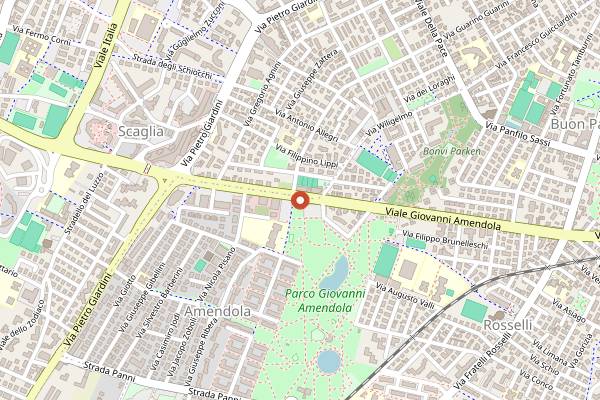 Map showing House of Kebab in Modena
