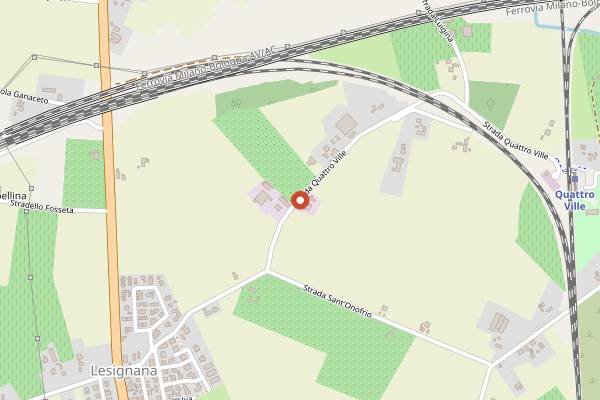 Map showing Acetaia Giusti guided visit in Modena