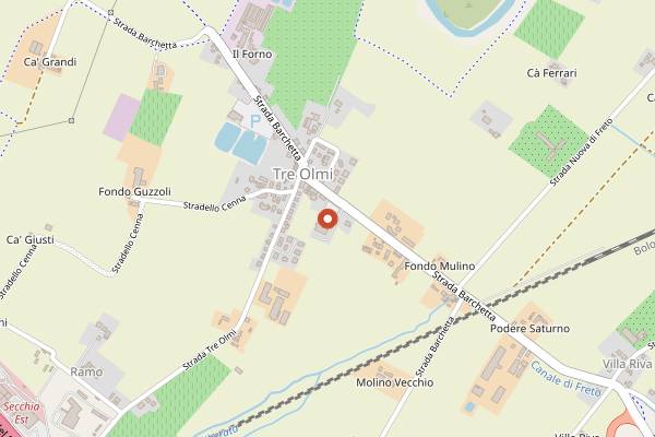 Map showing Keller Ristorante Birreria in Modena