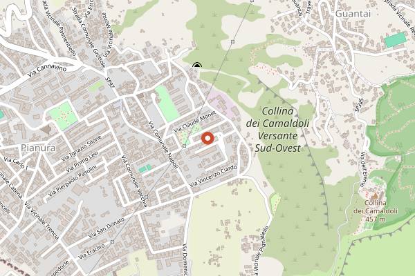 Map showing Panificio La Saltidor in Naples