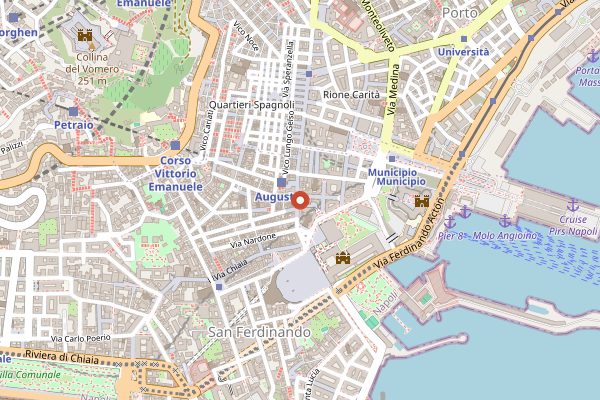 Map showing Gay-Odin in Naples