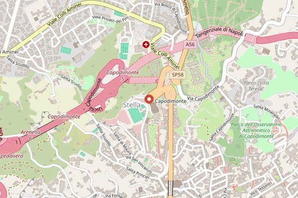 Map showing AVPN Pizzaiolo for a Day in Naples