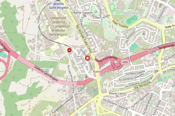 Map showing Mercato Campagna Amica in Naples
