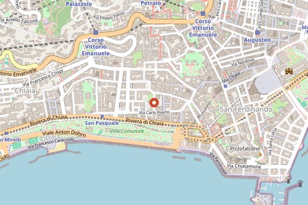 Map showing Barril in Naples