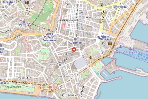Map showing Decanter Wine and More in Naples