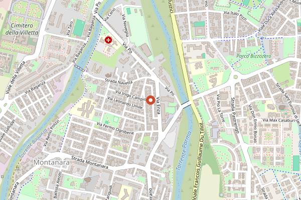 Map showing Pasticceria Sole in Parma