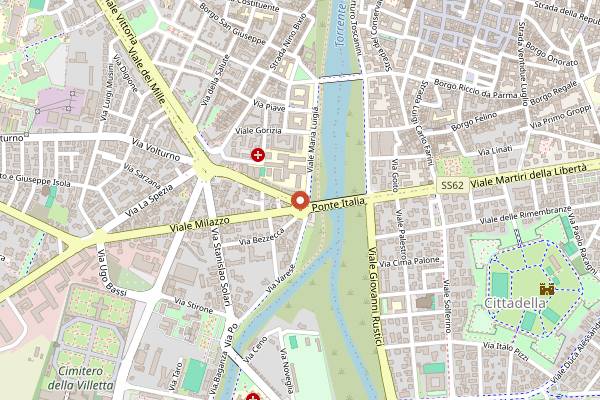 Map showing Le Petit Bar & Companatico in Parma