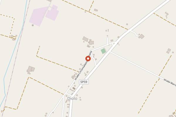 Map showing Osteria Ardenga in Parma