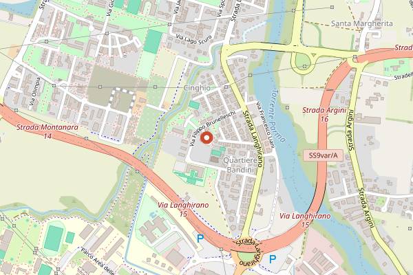 Map showing Trattoria Antichi Sapori in Parma