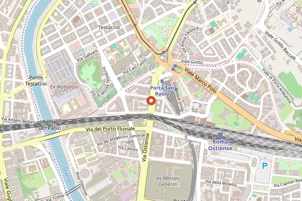 Map showing Hopside Roma in Rome