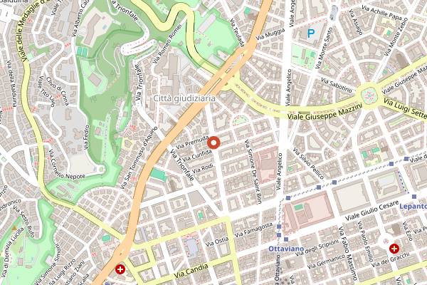 Map showing MAE Brunch and Specialty Coffee in Rome