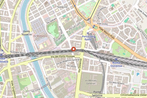 Map showing Marigold in Rome