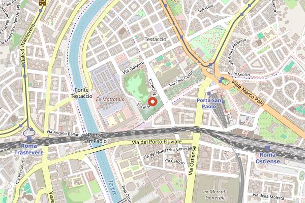 Map showing L'Alibi in Rome