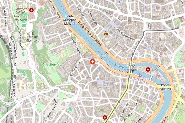 Map showing Ma Che Siete Venuti a Fa in Rome