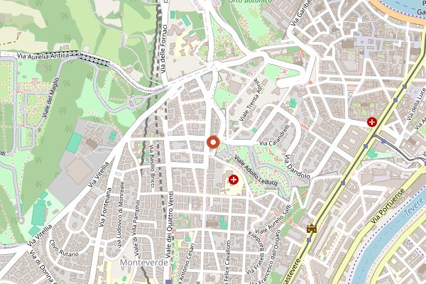 Map showing Litro in Rome
