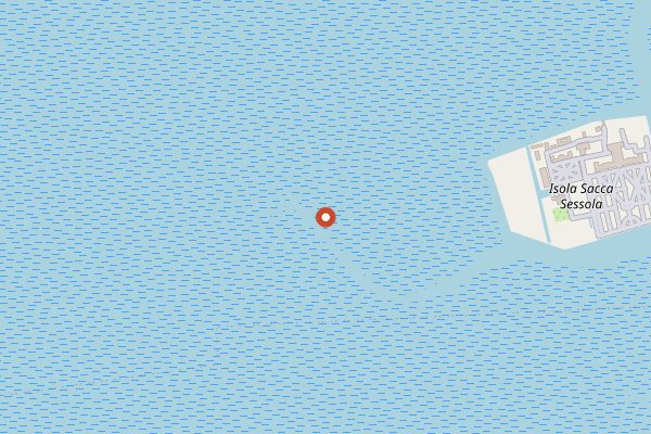 Map showing Birrificio del Doge in Venice