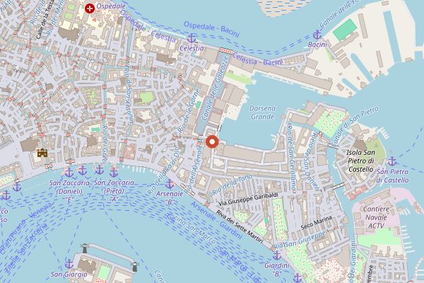 Map showing Local in Venice