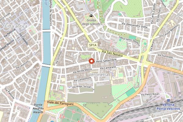 Map showing Il Bivacco in Verona