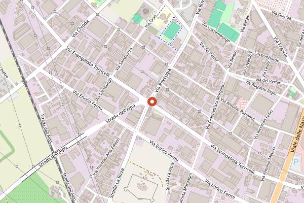 Map showing Coffee's Angels in Verona
