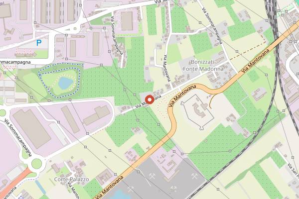 Map showing Verona Coffee in Verona